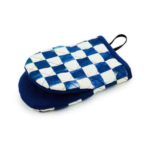 Brand New Mackenzie-Childs Royal Check Mini Oven Mitt